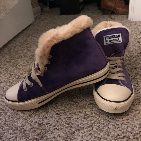 Purple slipper shoes - Picture 2 of 3
